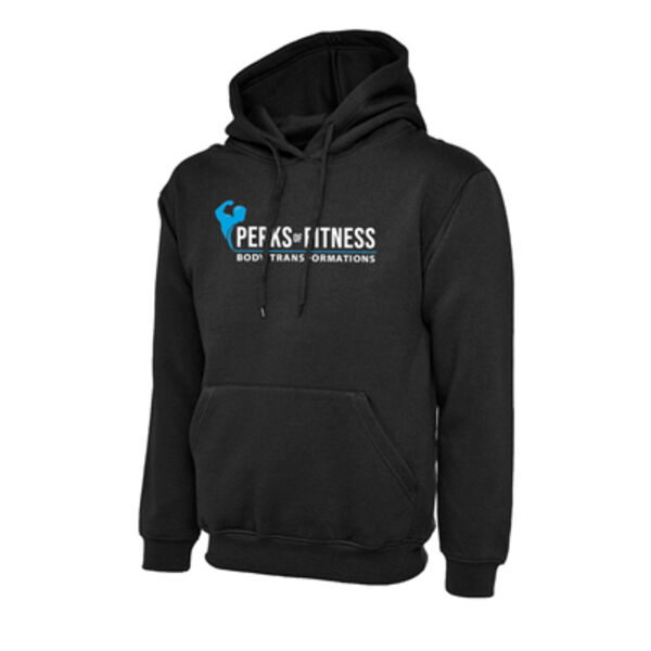 Perks of Fitness  - Classic Hooded Sweatshirt Thumbnail